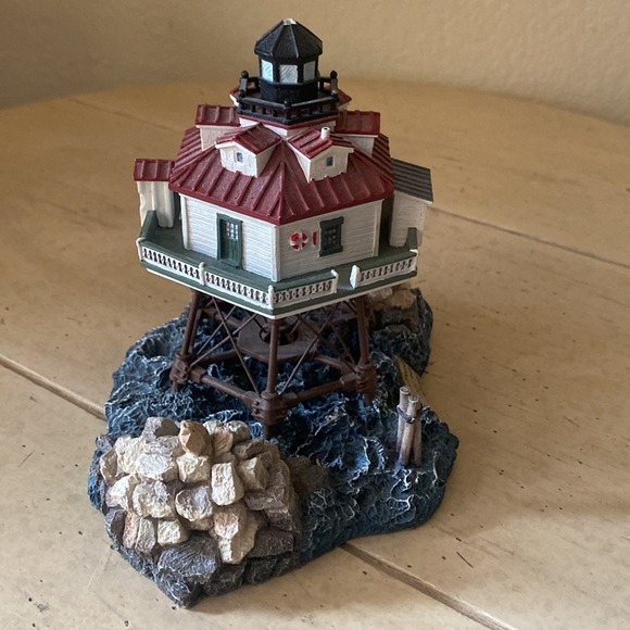 Thomas Point MD Lighthouse #B486 1998 Collectible Nautical Decor Figurine - Picture 5 of 12